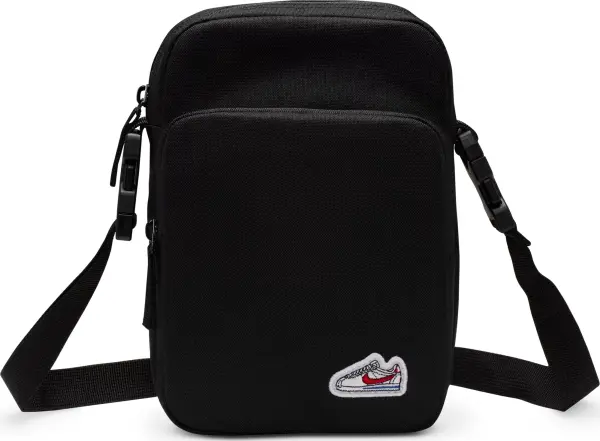 Сумка через плечо Nike CORTEZ HERITAGE PATCH черная HM4415-010