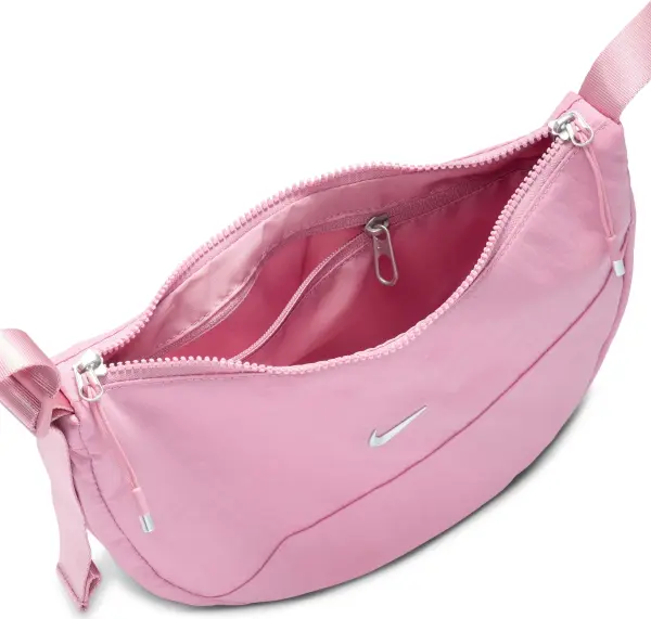 Сумка через плечо женская Nike AURA CRESCENT CROSSBODY 4L светло-розовая HQ4370-699