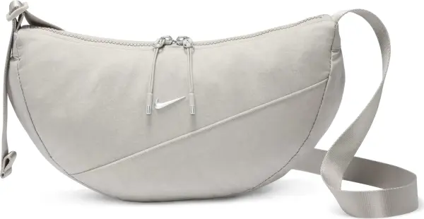 Сумка через плечо женская Nike AURA CRESCENT CROSSBODY 4L светло-серая HQ4370-009