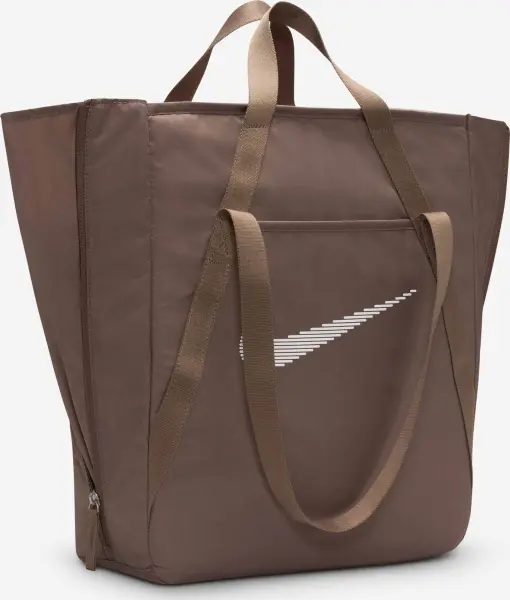 Сумка через плече жіноча Nike GYM TOTE 28L коричнева DR7217-214
