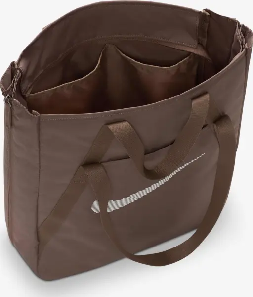 Сумка через плече жіноча Nike GYM TOTE 28L коричнева DR7217-214