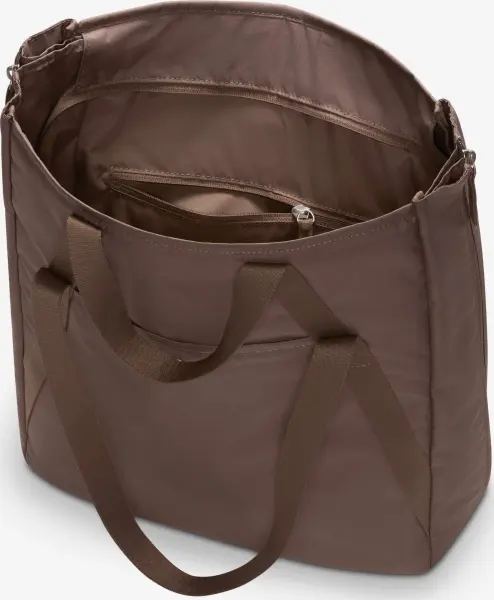 Сумка через плече жіноча Nike GYM TOTE 28L коричнева DR7217-214