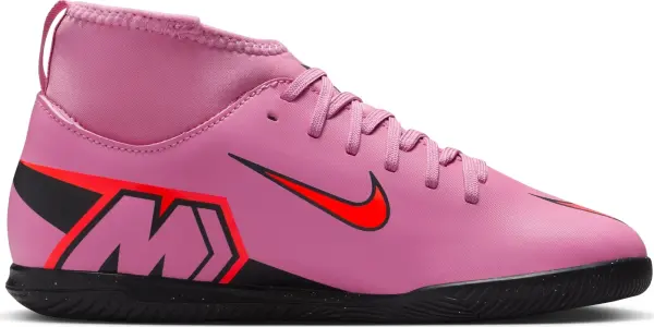 Футзалки (бампи) дитячі Nike JR MERCURIAL SUPERFLY 10 CLUB IC рожево-червоні FQ8320-600