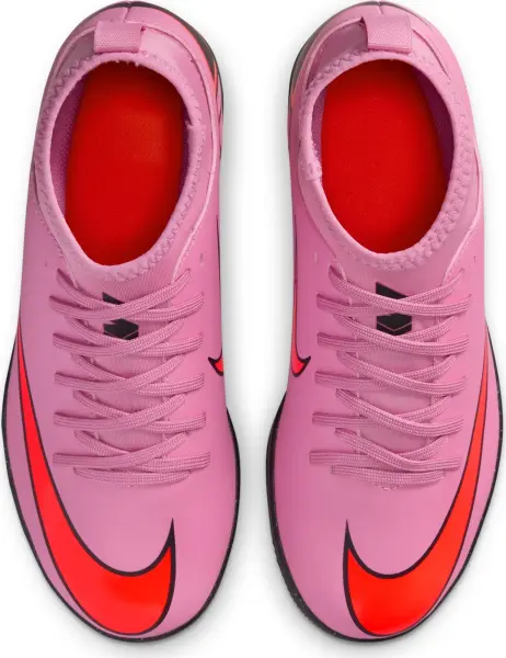 Футзалки (бампи) дитячі Nike JR MERCURIAL SUPERFLY 10 CLUB IC рожево-червоні FQ8320-600