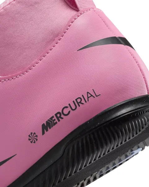 Футзалки (бампи) дитячі Nike JR MERCURIAL SUPERFLY 10 CLUB IC рожево-червоні FQ8320-600