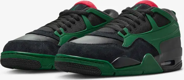 Кросівки Nike AIR JORDAN 4 RM чорно-зелено-червоні FQ7939-003