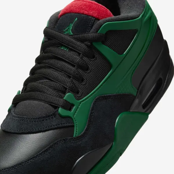 Кросівки Nike AIR JORDAN 4 RM чорно-зелено-червоні FQ7939-003