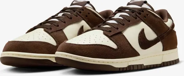 Кроссовки Nike DUNK LOW RETRO SE коричнево-кремовые FQ8249-104