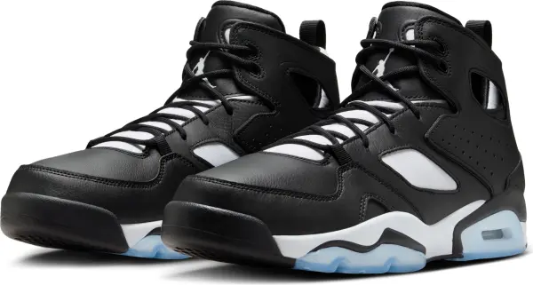 Кросівки Nike JORDAN FLIGHT CLUB '91 чорно-біло-блакитні DC7329-002