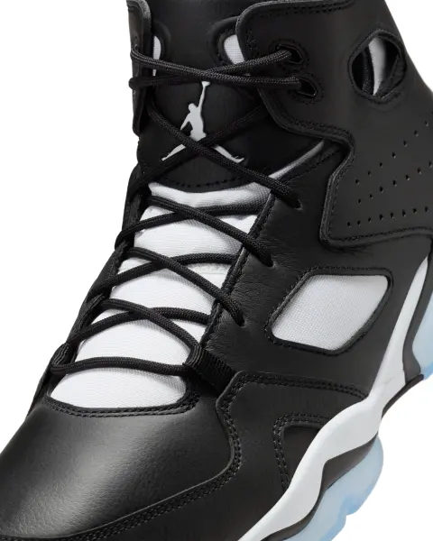 Кросівки Nike JORDAN FLIGHT CLUB '91 чорно-біло-блакитні DC7329-002
