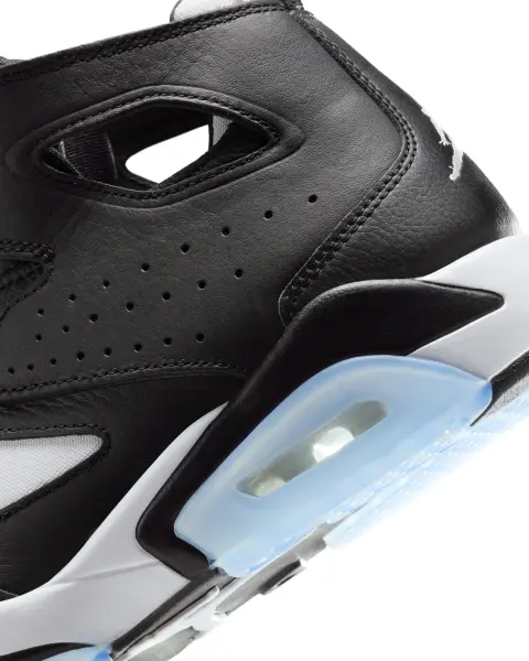 Кросівки Nike JORDAN FLIGHT CLUB '91 чорно-біло-блакитні DC7329-002