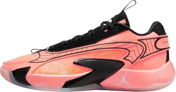 Кроссовки баскетбольные Nike JORDAN LUKA 2 кораллово-черные DX8733-800