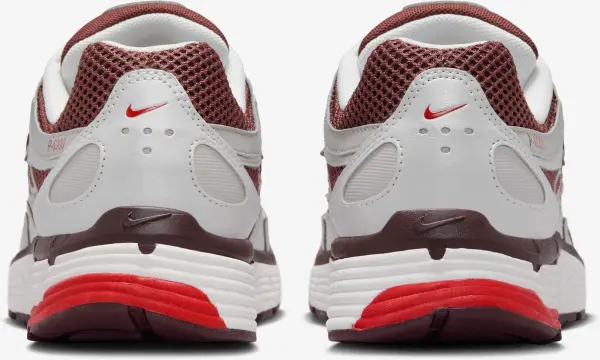 Кроссовки женские Nike P-6000 светло-серо-красно-бордовые HJ9598-100