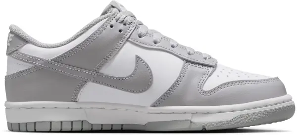 Кросівки підліткові Nike DUNK LOW (GS) сіро-білі FB9109-123