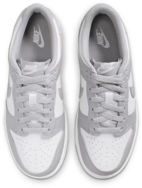 Кросівки підліткові Nike DUNK LOW (GS) сіро-білі FB9109-123