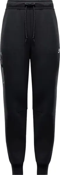 Спортивні штани жіночі Nike SPORTSWEAR TECH FLEECE MID-RISE чорні HV6779-010