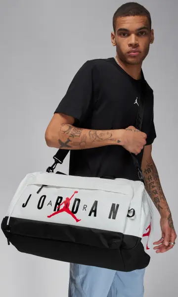 Сумка спортивна Nike JORDAN VELOCITY DUFFLE BAG (46L) біла SM0920-001