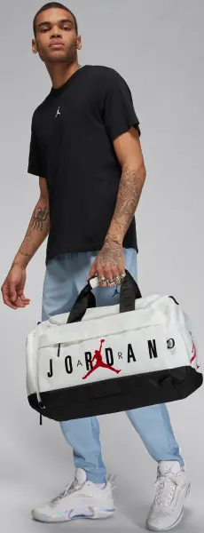 Сумка спортивна Nike JORDAN VELOCITY DUFFLE BAG (46L) біла SM0920-001