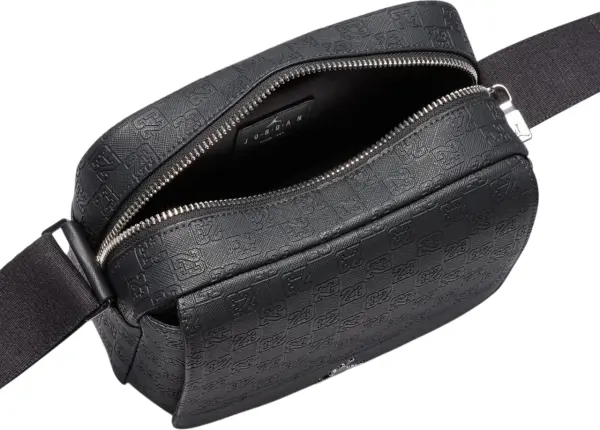 Сумка через плече Nike JORDAN MONOGRAM BAG чорна MA9085-G0T