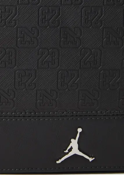 Сумка через плече Nike JORDAN MONOGRAM BAG чорна MA9085-G0T