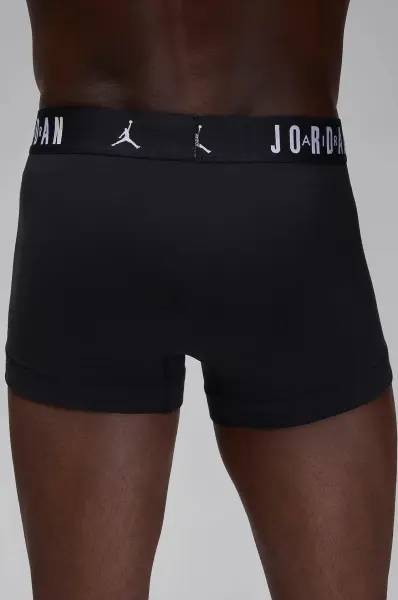 Труси (боксерки) Nike JORDAN FLIGHT COTTON BOXER BRIEFS чорні (3 штуки) JM0693-023
