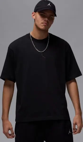 Футболка Nike JORDAN FLIGHT ESSENTIALS OVERSIZED черная IB7345-010