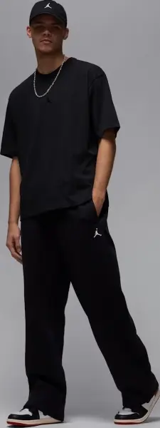 Футболка Nike JORDAN FLIGHT ESSENTIALS OVERSIZED черная IB7345-010