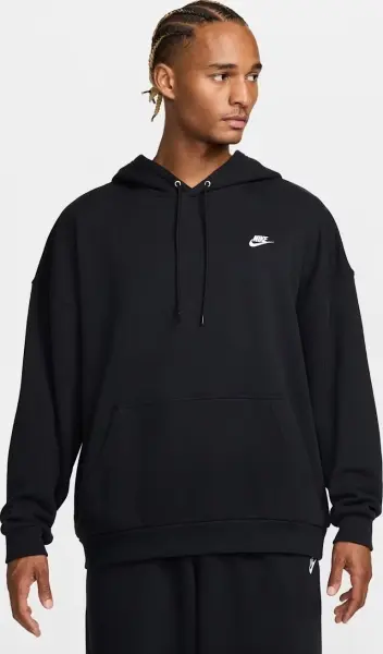 Худи Nike CLUB FLEECE OVERSIZED FRENCH TERRY черное HJ1816-010