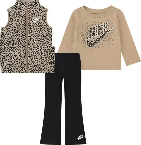 Спортивный костюм детский Nike WILD WARMTH коричнево-черный 36N533-023
