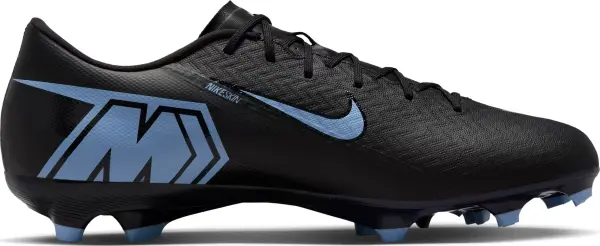 Бутсы Nike MERCURIAL ZOOM VAPOR 16 ACADEMY FG/MG черно-голубые FQ1458-001