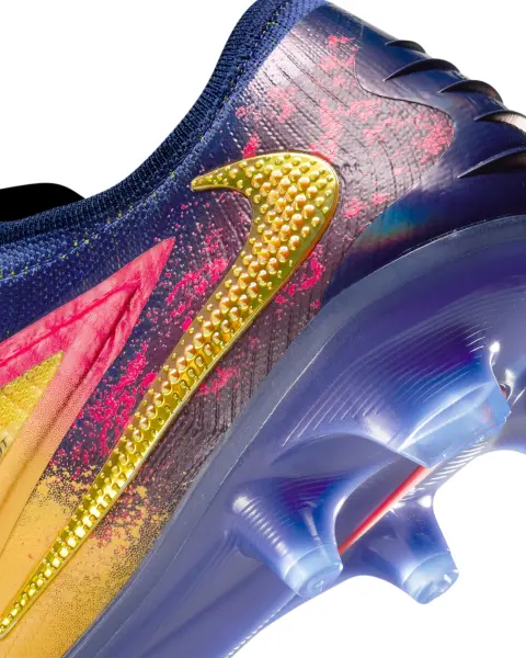 Бутси Nike PHANTOM 6 LOW ELITE 'ERLING HAALAND' FG EH оранжево-червоно-темно-сині HQ2332-800