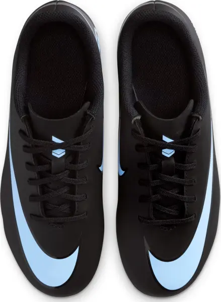 Бутси дитячі Nike JR MERCURIAL VAPOR 16 CLUB FG/MG чорно-блакитні FQ8286-003