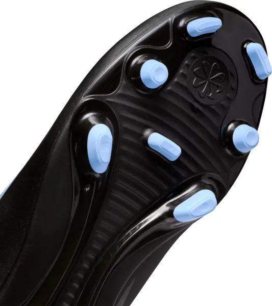 Бутси дитячі Nike JR MERCURIAL VAPOR 16 CLUB FG/MG чорно-блакитні FQ8286-003