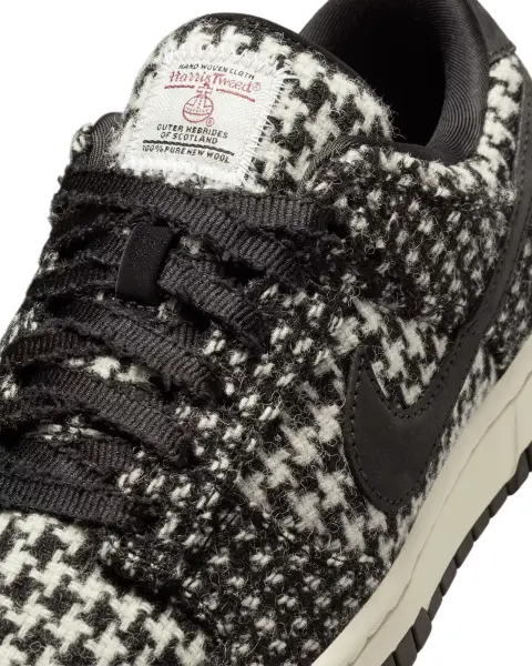 Кроссовки женские Nike DUNK LOW черно-белые HQ5036-901