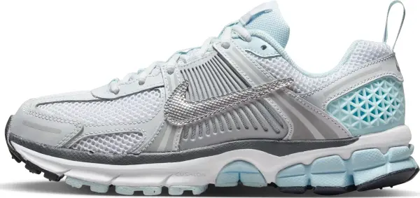 Кроссовки подростковые Nike VOMERO 5 (GS) голубо-бело-серые HQ3255-043