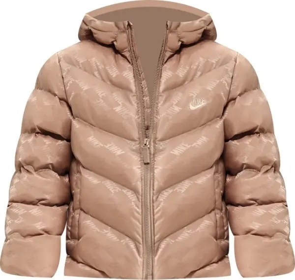 Куртка підліткова Nike SPORTSWEAR ALL DAY PLAY THERMA-FIT LOOSE-FIT бежева HQ9374-200