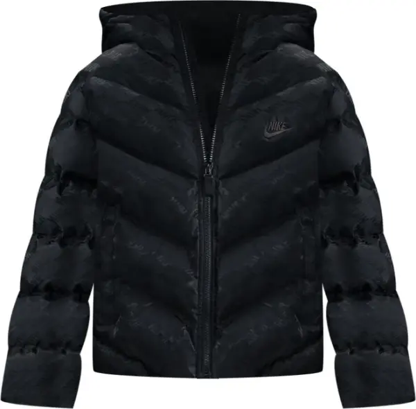 Куртка подростковая Nike SPORTSWEAR ALL DAY PLAY THERMA-FIT LOOSE-FIT черная HQ9374-010