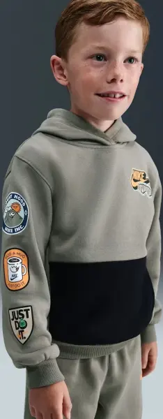 Спортивный костюм детский Nike SPORTSWEAR хаки 86N496-E1S