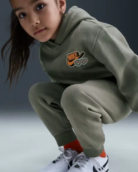 Спортивный костюм детский Nike SPORTSWEAR хаки 86N496-E1S