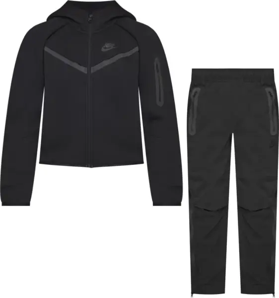 Спортивный костюм подростковый Nike TECH WOVEN черный HQ8911-010__HQ8921-010