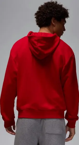 Толстовка Nike JORDAN BROOKLYN FLEECE FULL-ZIP HOODIE червона FV7289-687