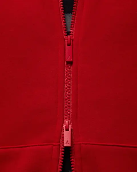 Толстовка Nike JORDAN BROOKLYN FLEECE FULL-ZIP HOODIE червона FV7289-687