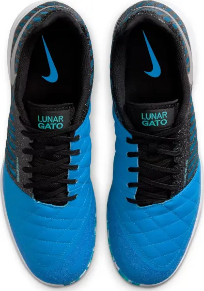 Футзалки (бампи) Nike LUNAR GATO II синьо-чорні 580456-014