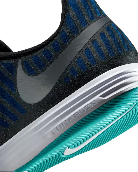 Футзалки (бампи) Nike LUNAR GATO II синьо-чорні 580456-014