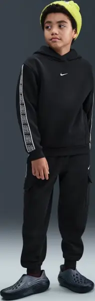Худи подростковое Nike SPORTSWEAR CLUB FLEECE черное HQ9321-010