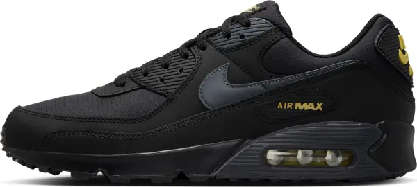 Кроссовки Nike AIR MAX 90 черно-желтые IB7680-001