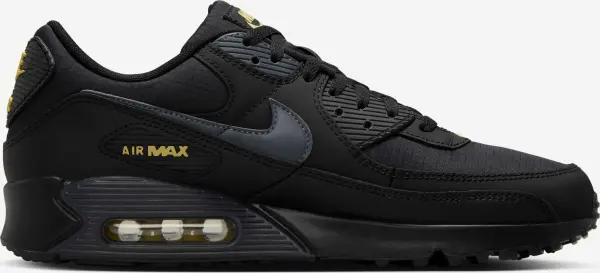 Кроссовки Nike AIR MAX 90 черно-желтые IB7680-001