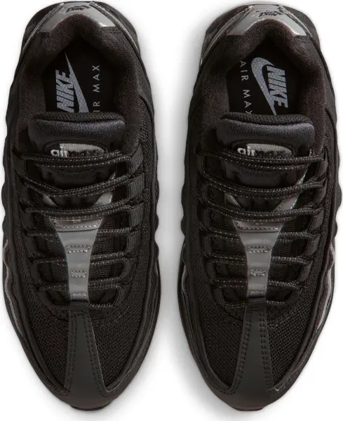 Кроссовки подростковые Nike AIR MAX 95 (GS) черно-серебряные II4130-013