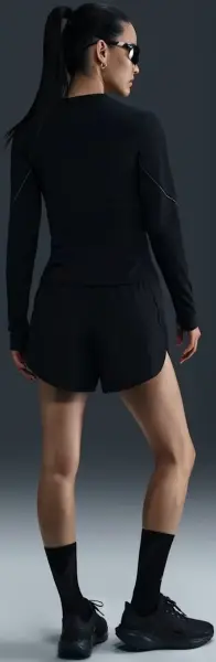 Лонгслів для бігу жіночий Nike RUNNING DIVISION чорний FV6418-010
