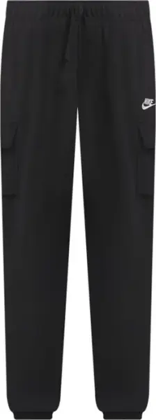 Спортивные штаны женские Nike SPORTSWEAR CLUB FLEECE MID-RISE OVERSIZED CARGO черные DQ5196-010